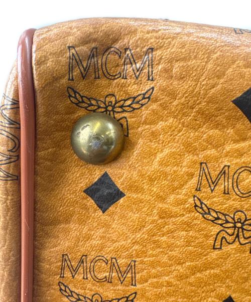 MCM（エムシーエム）MCM (エムシーエム) MCM　ボストンバッグ ブラウンの古着・服飾アイテム