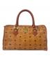 MCM（エムシーエム）の古着「MCM　ボストンバッグ」｜ブラウン