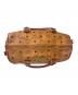 中古・古着 MCM (エムシーエム) MCM　ボストンバッグ ブラウン：10000円