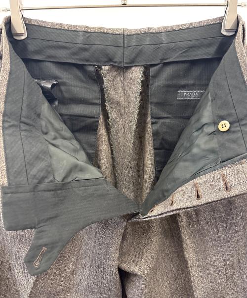 PRADA（プラダ）PRADA (プラダ) PRADA 　3Bセットアップスーツ ブラウン サイズ:48Rの古着・服飾アイテム