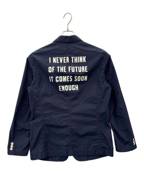 rough & swell（ラフアンドスウェル）rough & swell (ラフアンドスウェル) ROUGH & SWELL　ナイロンジャケット ネイビー サイズ:不明の古着・服飾アイテム