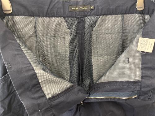 rough & swell（ラフアンドスウェル）ROUGH & SWELL (ラフアンドスウェル) ROUGH & SWELL　ナイロンパンツ ネイビー サイズ:Ｍの古着・服飾アイテム