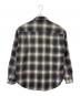KAMIYA (カミヤ) KAMIYA　Wool Check Shirt　ネルシャツ ブラック×グレー サイズ:Ｍ：15000円