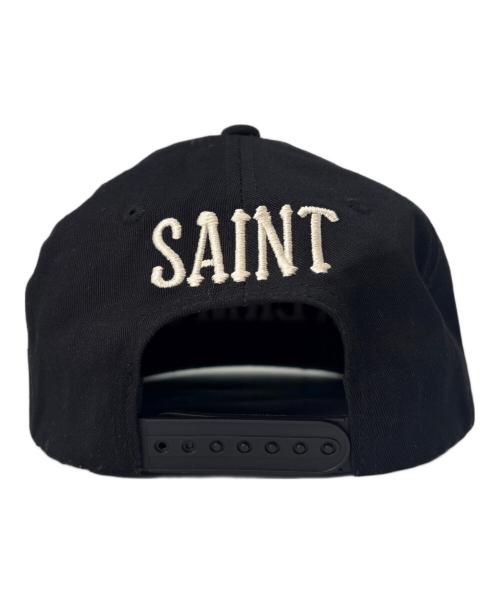 SAINT MICHAEL（セントマイケル）SAINT MICHAEL (セントマイケル) SAINT MICHAEL　キャップ ブラック サイズ:0/Sの古着・服飾アイテム