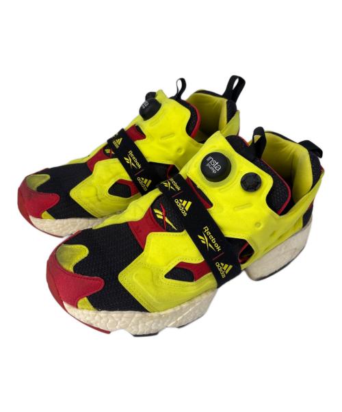 adidas（アディダス）adidas (アディダス) REEBOK (リーボック) adidas　REEBOK　クラシック インスタポンプフューリーブースト　スニーカー イエロー サイズ:26.5の古着・服飾アイテム