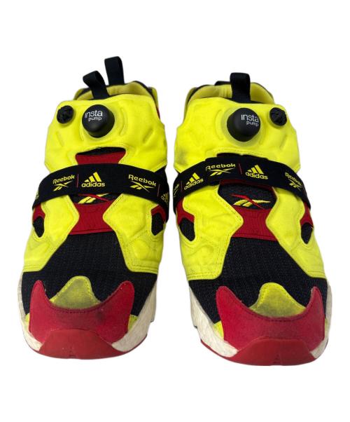 adidas（アディダス）adidas (アディダス) REEBOK (リーボック) adidas　REEBOK　クラシック インスタポンプフューリーブースト　スニーカー イエロー サイズ:26.5の古着・服飾アイテム