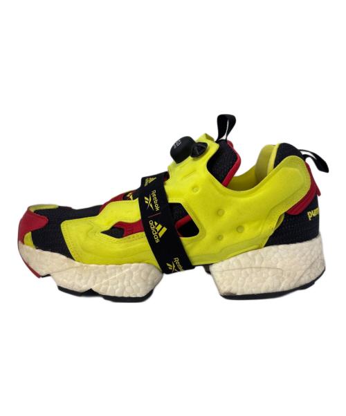 adidas（アディダス）adidas (アディダス) REEBOK (リーボック) adidas　REEBOK　クラシック インスタポンプフューリーブースト　スニーカー イエロー サイズ:26.5の古着・服飾アイテム