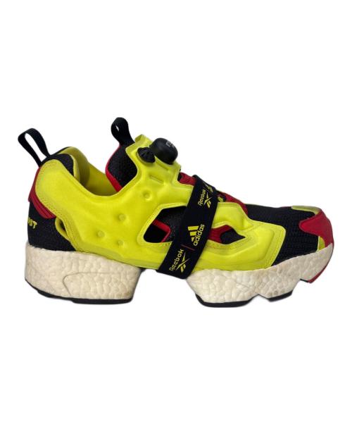 adidas（アディダス）adidas (アディダス) REEBOK (リーボック) adidas　REEBOK　クラシック インスタポンプフューリーブースト　スニーカー イエロー サイズ:26.5の古着・服飾アイテム