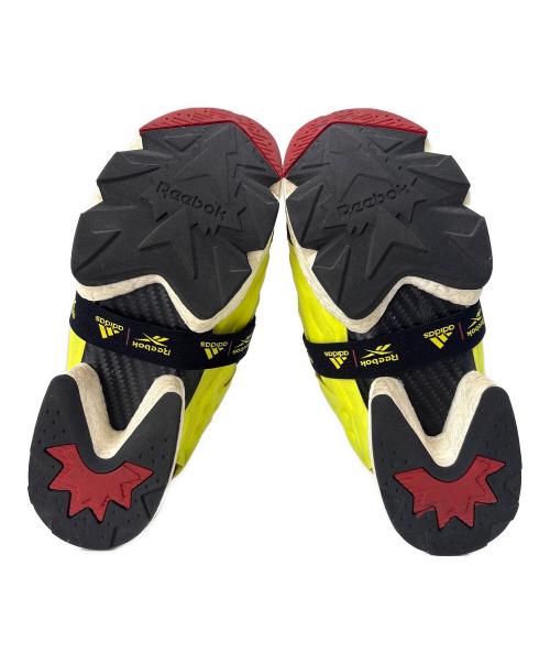adidas（アディダス）adidas (アディダス) REEBOK (リーボック) adidas　REEBOK　クラシック インスタポンプフューリーブースト　スニーカー イエロー サイズ:26.5の古着・服飾アイテム