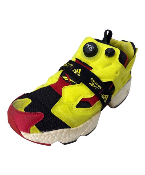 adidas（アディダス）adidas (アディダス) REEBOK (リーボック) adidas　REEBOK　クラシック インスタポンプフューリーブースト　スニーカー イエロー サイズ:26.5の古着・服飾アイテム
