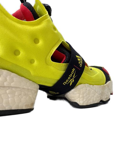 adidas（アディダス）adidas (アディダス) REEBOK (リーボック) adidas　REEBOK　クラシック インスタポンプフューリーブースト　スニーカー イエロー サイズ:26.5の古着・服飾アイテム
