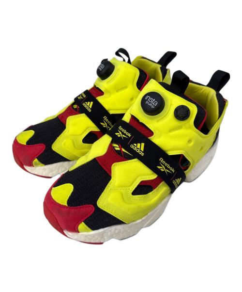 adidas（アディダス）adidas (アディダス) REEBOK (リーボック) adidas　REEBOK　クラシック インスタポンプフューリーブースト　スニーカー イエロー サイズ:24.5の古着・服飾アイテム