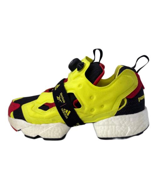 adidas（アディダス）adidas (アディダス) REEBOK (リーボック) adidas　REEBOK　クラシック インスタポンプフューリーブースト　スニーカー イエロー サイズ:24.5の古着・服飾アイテム