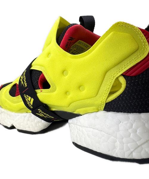 adidas（アディダス）adidas (アディダス) REEBOK (リーボック) adidas　REEBOK　クラシック インスタポンプフューリーブースト　スニーカー イエロー サイズ:24.5の古着・服飾アイテム