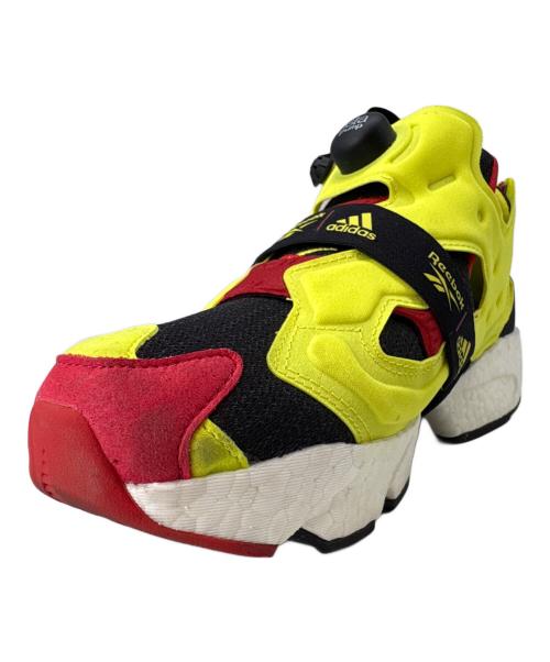 adidas（アディダス）adidas (アディダス) REEBOK (リーボック) adidas　REEBOK　クラシック インスタポンプフューリーブースト　スニーカー イエロー サイズ:24.5の古着・服飾アイテム