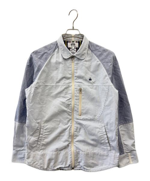 eYe COMME des GARCONS JUNYAWATANABE MAN（アイ コム デ ギャルソン ジュンヤ ワタナベ マン）eYe COMME des GARCONS JUNYAWATANABE MAN eYe COMME des GARCONS JUNYAWATANABE MAN　ジップジャケット スカイブルー サイズ:Ｌの古着・服飾アイテム