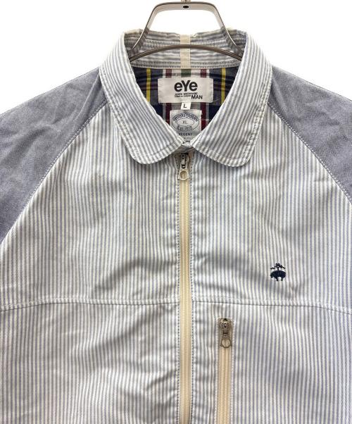 eYe COMME des GARCONS JUNYAWATANABE MAN（アイ コム デ ギャルソン ジュンヤ ワタナベ マン）eYe COMME des GARCONS JUNYAWATANABE MAN eYe COMME des GARCONS JUNYAWATANABE MAN　ジップジャケット スカイブルー サイズ:Ｌの古着・服飾アイテム