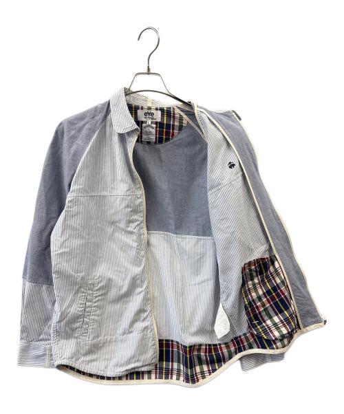 eYe COMME des GARCONS JUNYAWATANABE MAN（アイ コム デ ギャルソン ジュンヤ ワタナベ マン）eYe COMME des GARCONS JUNYAWATANABE MAN eYe COMME des GARCONS JUNYAWATANABE MAN　ジップジャケット スカイブルー サイズ:Ｌの古着・服飾アイテム