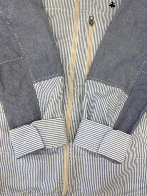 eYe COMME des GARCONS JUNYAWATANABE MAN（アイ コム デ ギャルソン ジュンヤ ワタナベ マン）eYe COMME des GARCONS JUNYAWATANABE MAN eYe COMME des GARCONS JUNYAWATANABE MAN　ジップジャケット スカイブルー サイズ:Ｌの古着・服飾アイテム