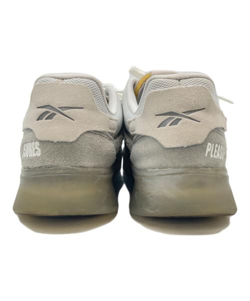 REEBOK（リーボック）REEBOK (リーボック) PLEASURES (プレジャーズ) REEBOK　PLEASURES　Club C Legacy　ローカットスニーカー グレー サイズ:27.5の古着・服飾アイテム