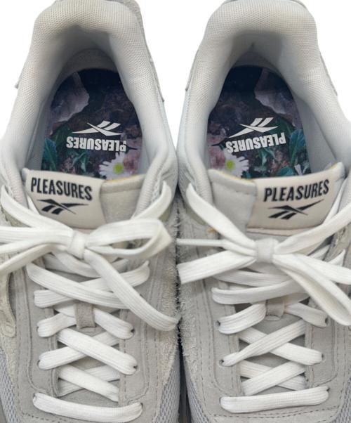 REEBOK（リーボック）REEBOK (リーボック) PLEASURES (プレジャーズ) REEBOK　PLEASURES　Club C Legacy　ローカットスニーカー グレー サイズ:27.5の古着・服飾アイテム