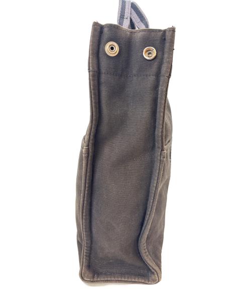 HERMES（エルメス）HERMES (エルメス) HERMES　フールトゥMM　キャンバストートバッグ ブラックの古着・服飾アイテム