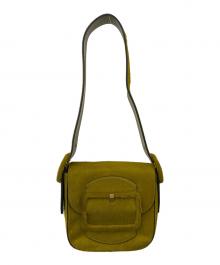 TORY BURCH（トリーバーチ）の古着「セミショルダーバッグ　TORY BURCH」｜イエロー