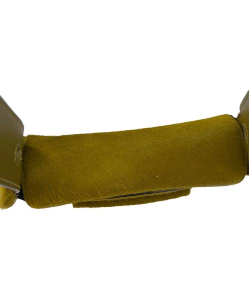 TORY BURCH（トリーバーチ）TORY BURCH (トリーバーチ) セミショルダーバッグ　TORY BURCH イエローの古着・服飾アイテム