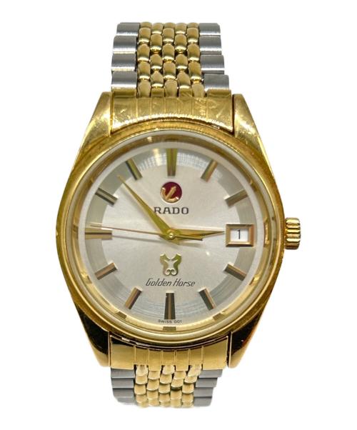 RADO（ラドー）RADO (ラドー) GOLDEN HORSE　RADO　腕時計 シルバーの古着・服飾アイテム