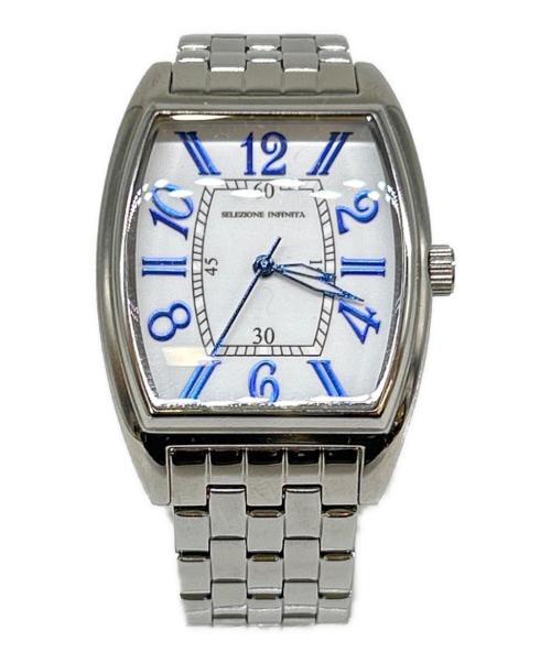 SELEZIONE INFINITA（セレジオーネ・インフィニータ）SELEZIONE INFINITA (セレジオーネ・インフィニータ) SELEZIONE INFINITA　腕時計 ホワイトの古着・服飾アイテム