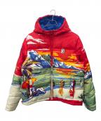 BILLIONAIRE BOYS CLUBビリオネアボーイズクラブ）の古着「BILLIONAIRE BOYS CLUB　エベレストパラダイスダウンジャケット」｜レッド