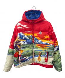 BILLIONAIRE BOYS CLUB（ビリオネアボーイズクラブ）の古着「BILLIONAIRE BOYS CLUB　エベレストパラダイスダウンジャケット」｜レッド
