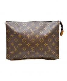 LOUIS VUITTON（ルイ ヴィトン）の古着「LOUIS VUITTON　ポルトモネ・ビエ・ヴィエノワ　モノグラム　クラッチバッグ」｜ブラウン