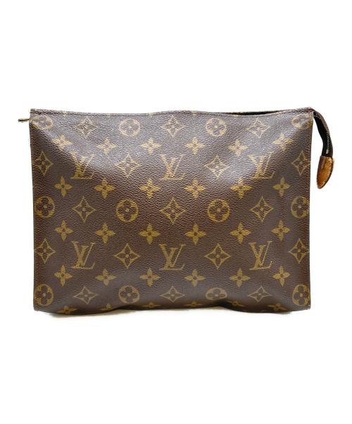 LOUIS VUITTON（ルイ ヴィトン）LOUIS VUITTON (ルイ ヴィトン) LOUIS VUITTON　ポルトモネ・ビエ・ヴィエノワ　モノグラム　クラッチバッグ ブラウンの古着・服飾アイテム