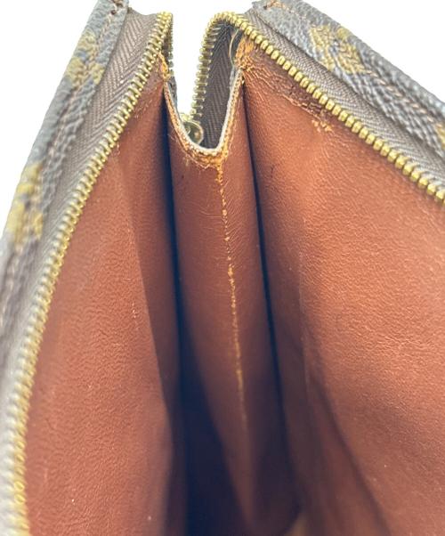 LOUIS VUITTON（ルイ ヴィトン）LOUIS VUITTON (ルイ ヴィトン) LOUIS VUITTON　ポルトモネ・ビエ・ヴィエノワ　モノグラム　クラッチバッグ ブラウンの古着・服飾アイテム