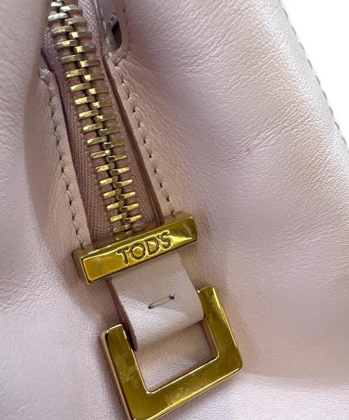 TOD'S（トッズ）TOD'S (トッズ) TOD'S 　Dキューブ ミニボストン 　2WAYバッグ ピンクの古着・服飾アイテム