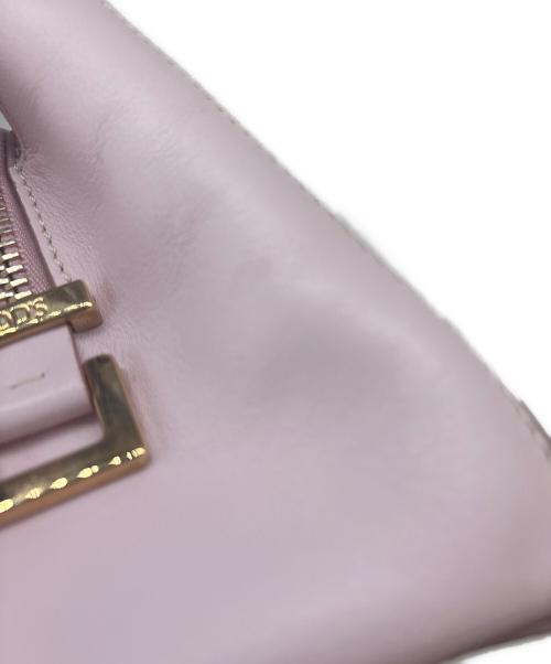 TOD'S（トッズ）TOD'S (トッズ) TOD'S 　Dキューブ ミニボストン 　2WAYバッグ ピンクの古着・服飾アイテム
