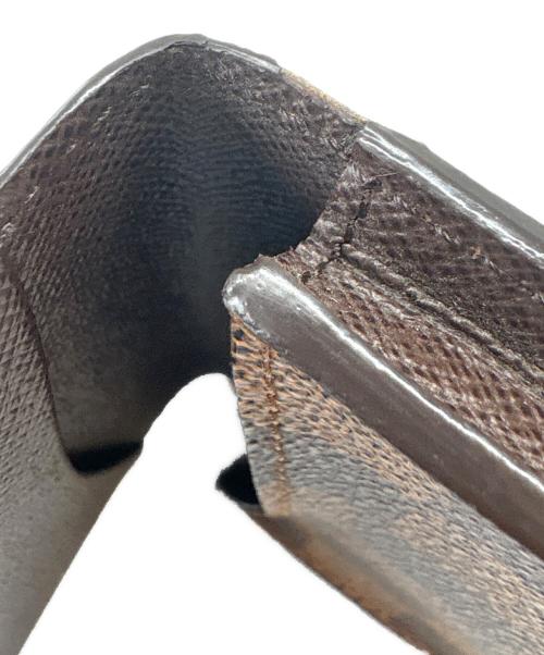 LOUIS VUITTON（ルイ ヴィトン）LOUIS VUITTON (ルイ ヴィトン) LOUIS VUITTON　アンヴェロップ・カルト・ドゥ・ヴィジット　名刺入れ ブラウンの古着・服飾アイテム