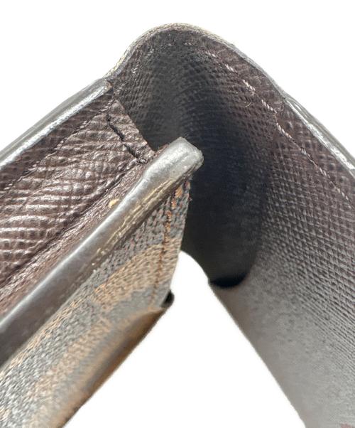 LOUIS VUITTON（ルイ ヴィトン）LOUIS VUITTON (ルイ ヴィトン) LOUIS VUITTON　アンヴェロップ・カルト・ドゥ・ヴィジット　名刺入れ ブラウンの古着・服飾アイテム