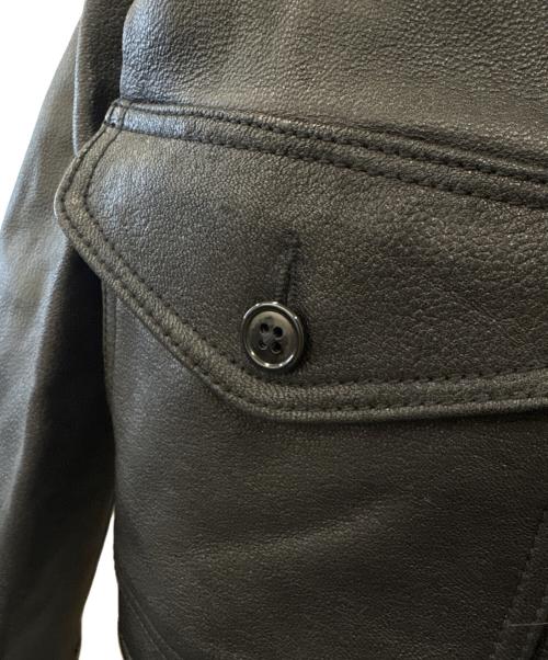 JOURNAL STANDARD HOMESTEAD（ジャーナルスタンダード ホームステッド）JOURNAL STANDARD HOMESTEAD (ジャーナルスタンダード ホームステッド) JOURNAL STANDARD HOMESTEAD　レザージャケット ブラック サイズ:Sの古着・服飾アイテム