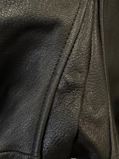 JOURNAL STANDARD HOMESTEAD（ジャーナルスタンダード ホームステッド）JOURNAL STANDARD HOMESTEAD (ジャーナルスタンダード ホームステッド) JOURNAL STANDARD HOMESTEAD　レザージャケット ブラック サイズ:Sの古着・服飾アイテム