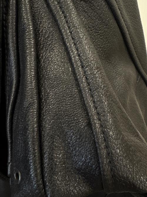 JOURNAL STANDARD HOMESTEAD（ジャーナルスタンダード ホームステッド）JOURNAL STANDARD HOMESTEAD (ジャーナルスタンダード ホームステッド) JOURNAL STANDARD HOMESTEAD　レザージャケット ブラック サイズ:Sの古着・服飾アイテム