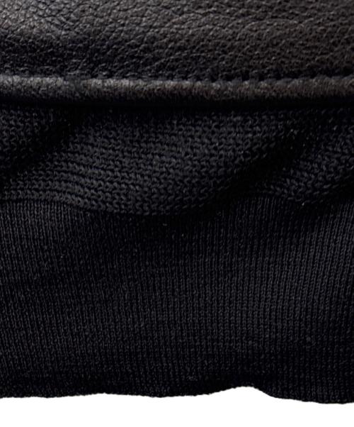 JOURNAL STANDARD HOMESTEAD（ジャーナルスタンダード ホームステッド）JOURNAL STANDARD HOMESTEAD (ジャーナルスタンダード ホームステッド) JOURNAL STANDARD HOMESTEAD　レザージャケット ブラック サイズ:Sの古着・服飾アイテム