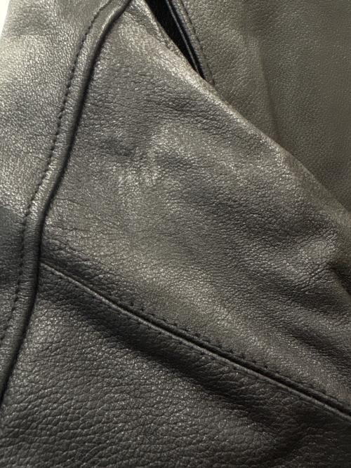 JOURNAL STANDARD HOMESTEAD（ジャーナルスタンダード ホームステッド）JOURNAL STANDARD HOMESTEAD (ジャーナルスタンダード ホームステッド) JOURNAL STANDARD HOMESTEAD　レザージャケット ブラック サイズ:Sの古着・服飾アイテム