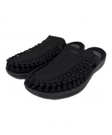 KEEN（キーン）の古着「KEEN　UNEEK II SLIDE　サンダル」｜ブラック