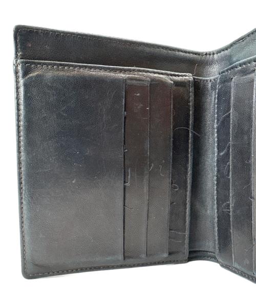 CHANEL（シャネル）CHANEL (シャネル) CHANEL ココマーク  キャビアスキン  2つ折り財布 ネイビーの古着・服飾アイテム