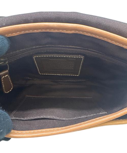COACH（コーチ）COACH (コーチ) COACH　シグネチャー　ショルダーバッグ ブラウンの古着・服飾アイテム
