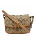 COACH（コーチ）の古着「COACH　シグネチャー　ショルダーバッグ」｜ブラウン