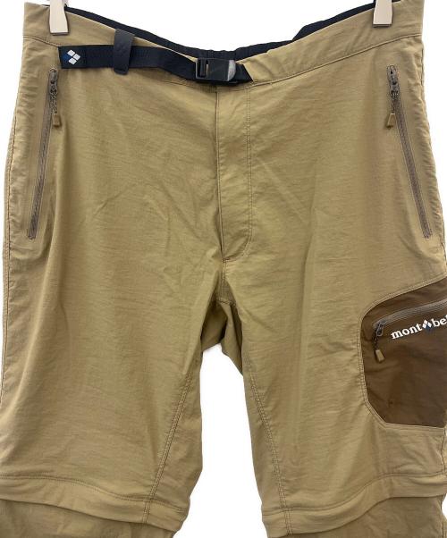 mont-bell（モンベル）mont-bell (モンベル) mont-bell　コンバーチブル 1／2パンツ カーキ サイズ:Ｌの古着・服飾アイテム