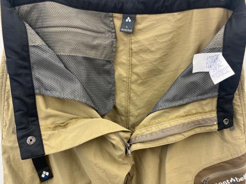 mont-bell（モンベル）mont-bell (モンベル) mont-bell　コンバーチブル 1／2パンツ カーキ サイズ:Ｌの古着・服飾アイテム
